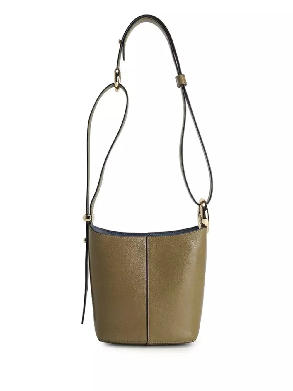 NWT KATE SPADE NY Halo Glazed Leather Mini Bucket Bag‎